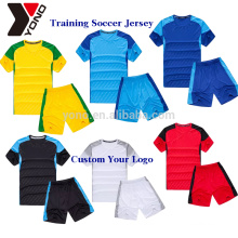 2017 uniforme de treinamento define o design de qualidade superior o seu próprio esporte camisa de futebol jersey de futebol